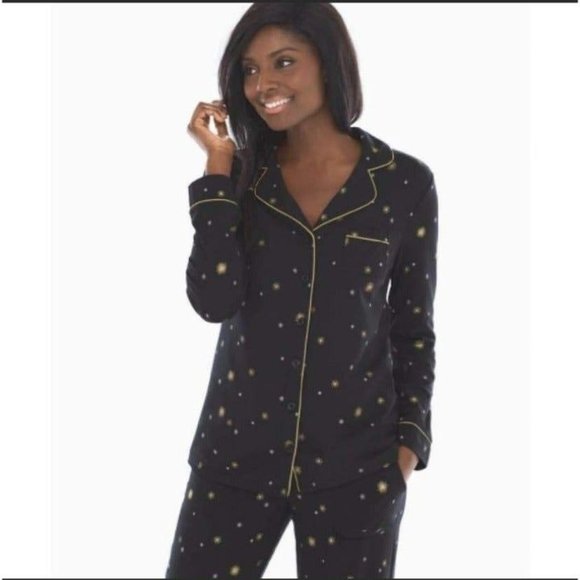 Soma Embraceable Star Bright Pajamas S - Picture 1 of 10